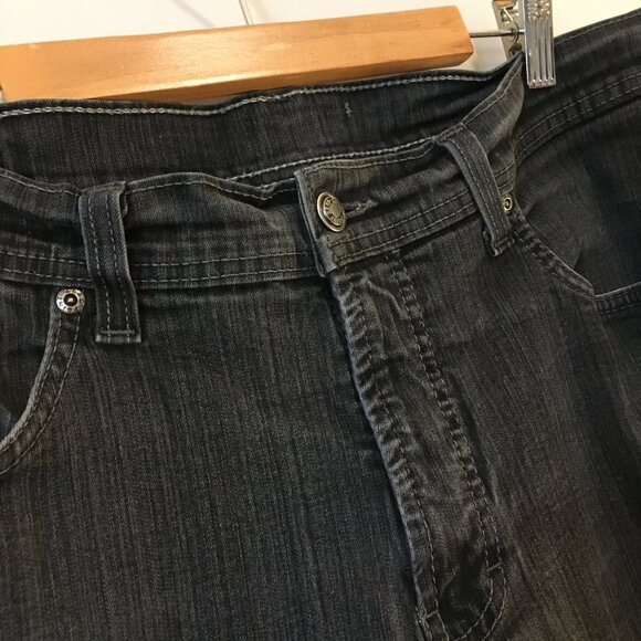 Point Zero Dark Blackish Grey Denim Jeans - Picture 5 of 16